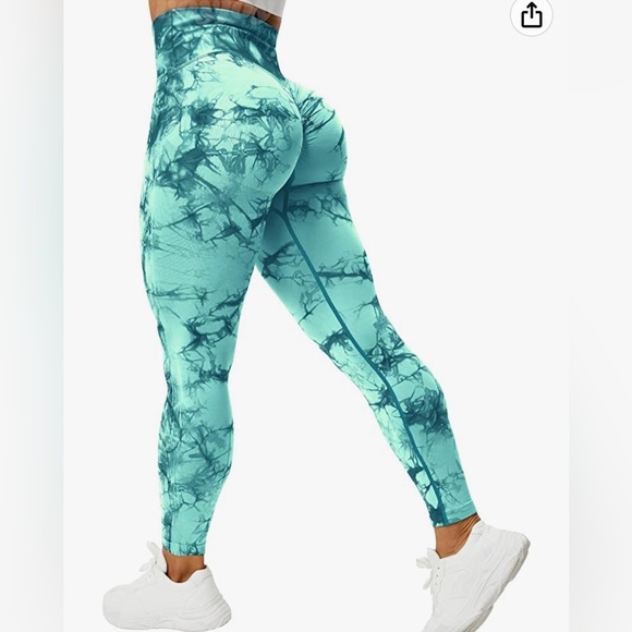 💖2 for $40 | Voyjoy Amazon Tie Dye Seamless Leggings - Picture 1 of 8